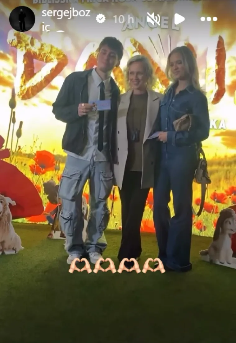 Znate li tko je misteriozna ljepotica uz Vannu? Nemamo je priliku često vidjeti