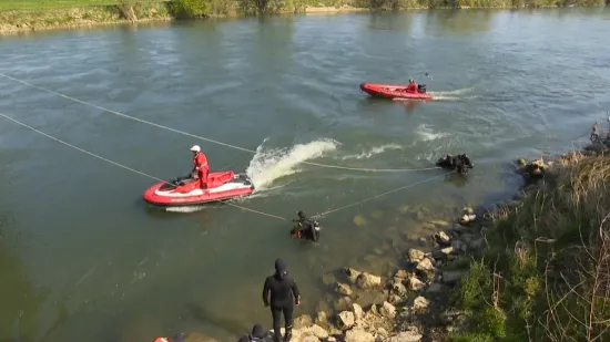 Vatrogasci odradili neplaniranu akciju izvlačenja iz Save: 'Nama je to super vježba'