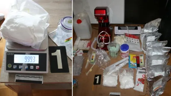 U stanu u Osijeku skrivao dvije kile amfetamina: Imao je i opremu za proizvodnju