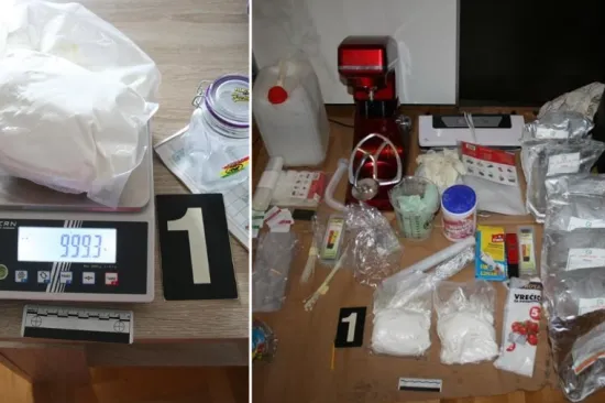 U stanu u Osijeku skrivao dvije kile amfetamina: Imao je i opremu za proizvodnju