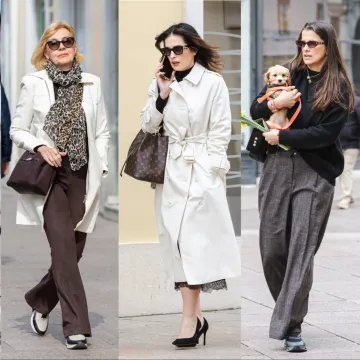 Korzo kao Milano! Djevojka u crnoj kožnoj jakni odu&scaron;evila na &scaron;pici, ali i drugi su pre&scaron;li modnu igricu