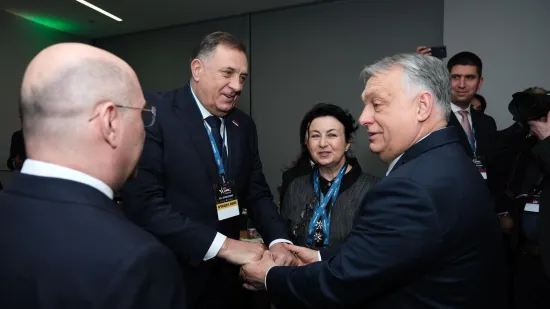 Orb&aacute;n nahvalio Dodika u Budimpe&scaron;ti: 'Zaslužio je najveća priznanja nakon svega &scaron;to je preživio'