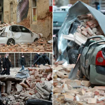 Kao da je bilo jučer: Držali smo smo se skupa, a nismo smjeli. Zemlja se tresla, cigle su padale...