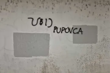 Osvanuli novi grafiti s pozivom na ubojstvo Pupovca: 'Do&scaron;li smo od 'Ustani bane' do 'Ustani Ante'