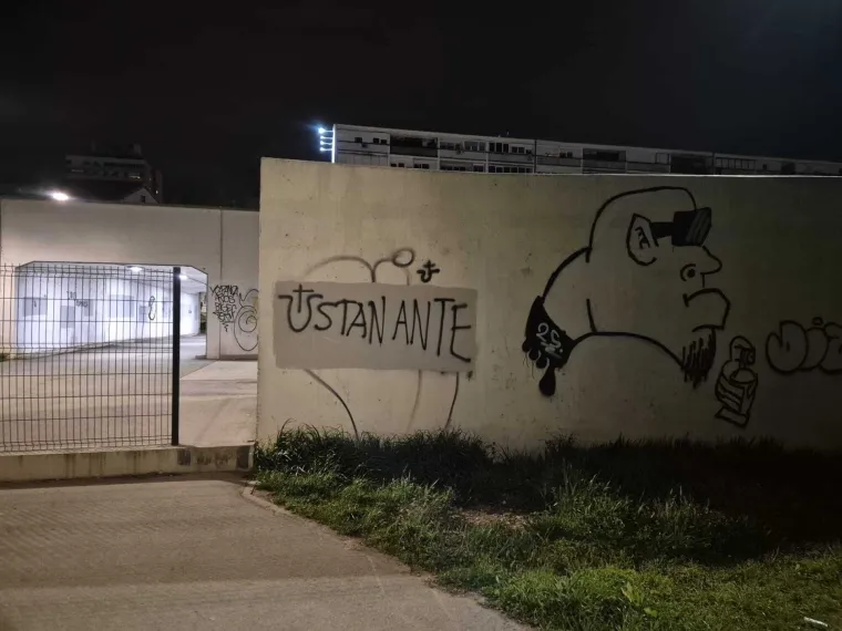 Osvanuli novi grafiti s pozivom na ubojstvo Pupovca: 'Do&scaron;li smo od 'Ustani bane' do 'Ustani Ante'