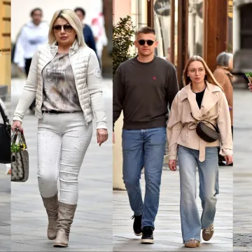 Plavokosa dama u bijelom pro&scaron;etala Varaždinom i ukrasila torbicu zanimljivim proljetnim dodatkom