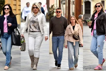 Plavokosa dama u bijelom pro&scaron;etala Varaždinom i ukrasila torbicu zanimljivim proljetnim dodatkom