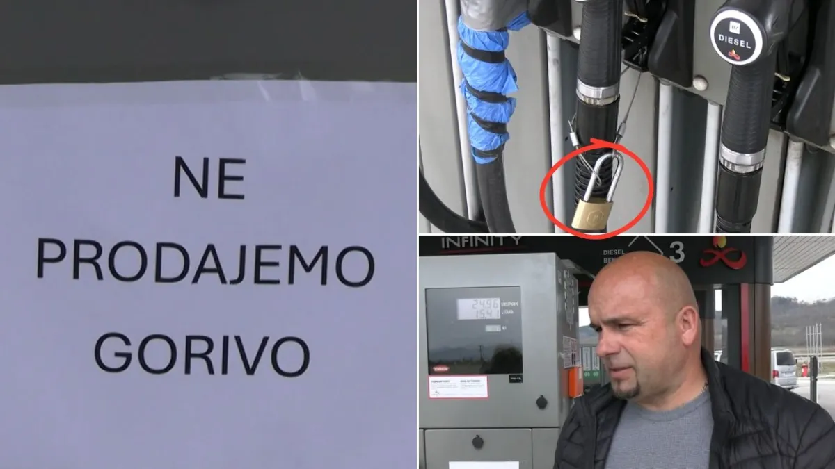 Bili smo na prvoj benzinskoj u RH koja je prestala prodavati gorivo: 'Radnika treba platiti, a nemamo odakle'