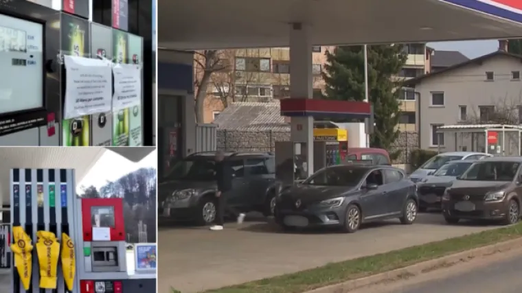 Kaos na benzinskim postajama u susjedstvu, aktivirali i vojsku: 'Čekali smo vi&scaron;e od 20 minuta'