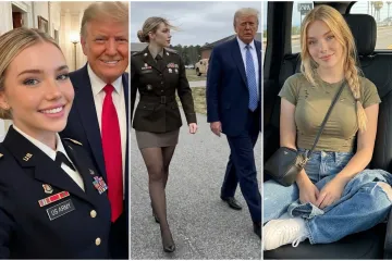 Svima je upala u oko lijepa vojnikinja koja korača uz Trumpa, istina o njoj itekako je uznemirujuća