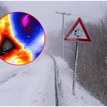 Severe Weather upozorava na veliku promjenu vremena: Past će i vi&scaron;e od 50 cm snijega