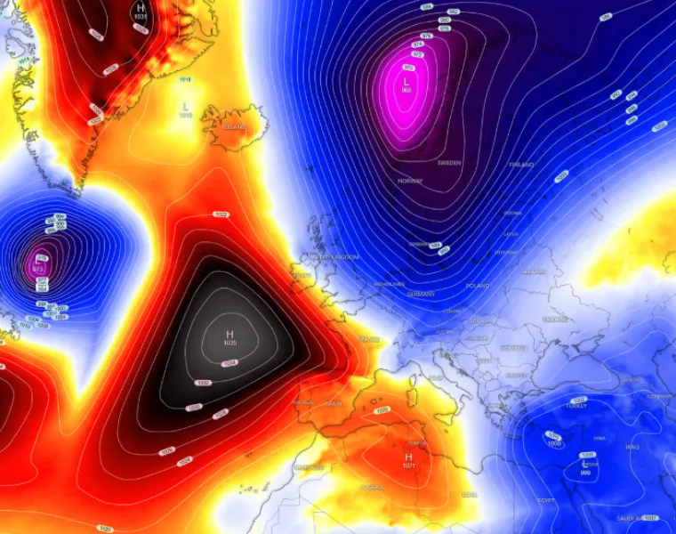 Severe Weather najavio veliku promjenu vremena: Past će i vi&scaron;e od 50 cm snijega