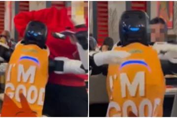 Video &scaron;okirao mreže: Robot podivljao u restoranu i napravio kaos, morali ga izbaciti