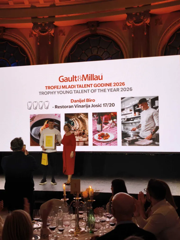 Josić je jedini ruralni restoran s 4 Gault&amp;Millau kuharske kapice
