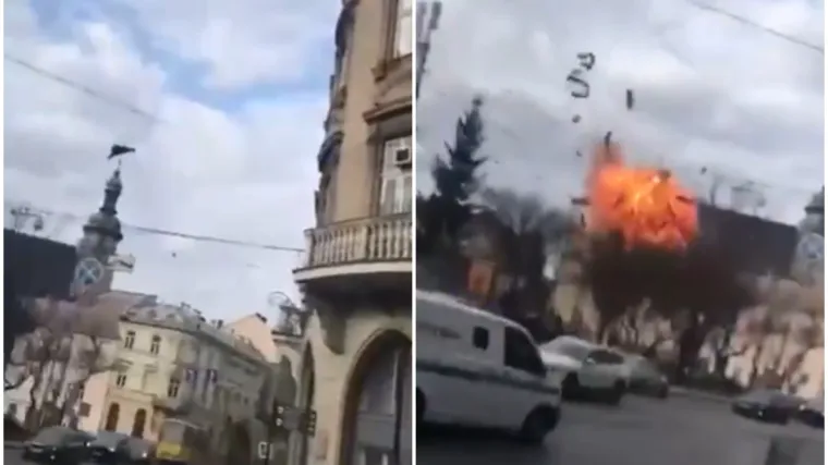 Ruski dronovi pogodili samo srce Lavova, gori UNESCO-ova ba&scaron;tina! Pogledajte ovo razaranje