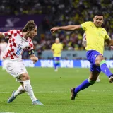 Pogledajte susret Modrića i Casemira na kultnom mjestu: Brazilac dobio i novi hrvatski dres