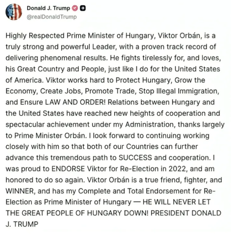 Trump mu kliče, a Putin &scaron;alje pojačanja! Ba&scaron; vole 'Tita novog doba': 'Glasajte za njega!'