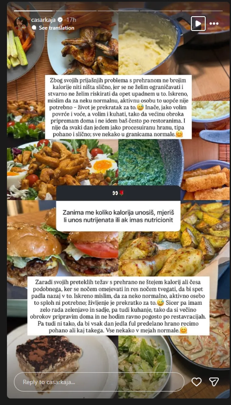 Zvijezda showa Gospodin Savr&scaron;eni otvorila du&scaron;u: Kaja priznala za&scaron;to vi&scaron;e ne broji kalorije