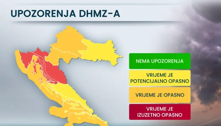 Meteorolog RTL-a otkrio &scaron;to nas čeka: 'Sve kreće ove noći, bit će olujnih udara...'