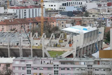 Nova Kranjčevićeva sve je bliže: Pogledajte kako napreduju radovi na stadionu