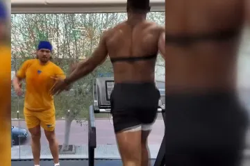 Anthony Joshua odradio je prvi trening nakon nesreće s posebnim trenerom