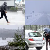 Oluja Deborah hara Hrvatskom: Pogledajte prizore snijega i ki&scaron;e