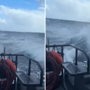 Pogledajte po kakvom je nevremenu Obalna straža prevezla ozlijeđenog mu&scaron;karca