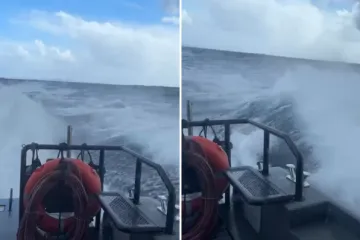 Pogledajte po kakvom je nevremenu Obalna straža prevezla ozlijeđenog mu&scaron;karca