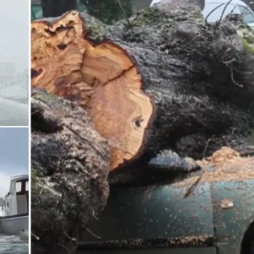 Potopljena riva, mećava u Lici, oluja u Zagrebu: Hrvatska na &scaron;esti dan proljeća kao Snježno kraljevstvo