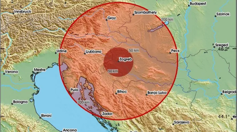 Potres uznemirio Zagrepčane, zatrpali EMSC komentarima: 'Jako je grunulo'