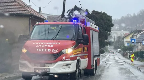 Nevrijeme paraliziralo Zagreb i ostatak Hrvatske: Aktivirano vi&scaron;e od 2.800 vatrogasaca