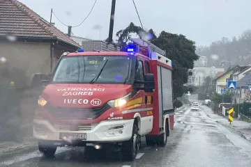 Nevrijeme paraliziralo Zagreb i ostatak Hrvatske: Aktivirano vi&scaron;e od 2.800 vatrogasaca