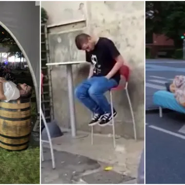Spavanje s hranom ili nasred ulice? Ovi ljudi izgubili su bitku s umorom na najluđim mjestima