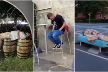 Spavanje s hranom ili nasred ulice? Ovi ljudi izgubili su bitku s umorom na najluđim mjestima