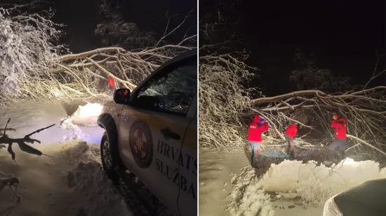 HGSS spasio obitelj s četvero djece koja je zapela u snijegu: 'Ne želimo ni pomi&scaron;ljati...'