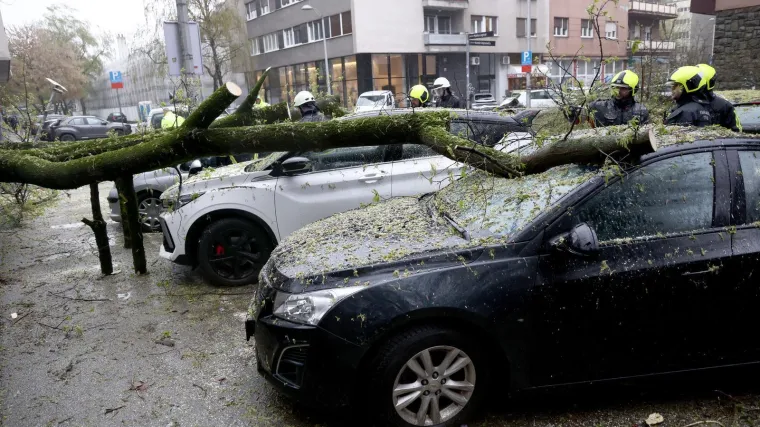 Ovako snažan poremećaj malo tko je očekivao: Je li vas nevrijeme prepla&scaron;ilo?