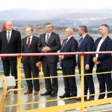 Plenković posjetio JANAF-ov terminal na Krku: 'Mogu zadovoljiti potrebe Slovačke i Mađarske'