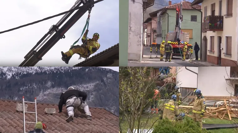 Kaos kod susjeda ne staje: Krovovi lete, tisuće bez struje, pola milijuna ljudi na udaru
