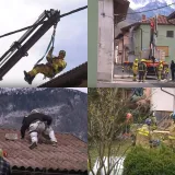 Kaos kod susjeda ne staje: Krovovi lete, tisuće bez struje, pola milijuna ljudi na udaru