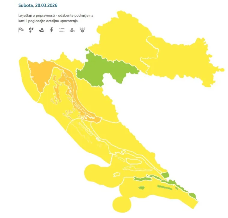 Službe u Zagrebu od jutra na terenu, objavljeno upozorenje za posjet Mirogoju