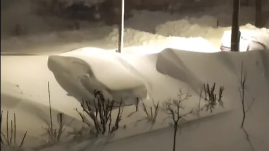 Korenica zatrpana snijegom! DHMZ objavio novu prognozu: 'Ovoj regiji prijeti opasno vrijeme'