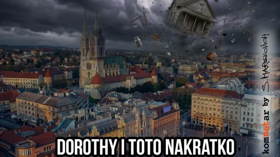 Turisti iznad Zagreba