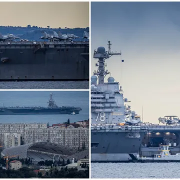 &Scaron;to najveći nosač zrakoplova radi u Splitu u jeku rata? Stručnjak procijenio koliki je rizik