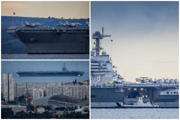 &Scaron;to najveći nosač zrakoplova radi u Splitu u jeku rata? Stručnjak procijenio koliki je rizik