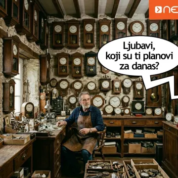 Jeste li pomaknuli kazaljke na zidu?