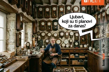 Jeste li pomaknuli kazaljke na zidu?