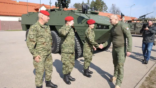 Anu&scaron;ić posjetio hrvatske vojnike u Poljskoj: 'Osiguravamo istočno krilo NATO-a'