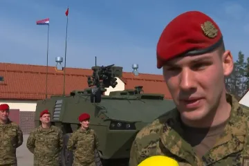 Hrvatski vojnik Josip u Poljskoj: 'Moja je zadaća upravljanje oružjem na Patriji'