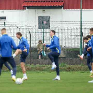 Biv&scaron;i dinamovac plijenio pažnju na treningu Bosne i Hercegovine