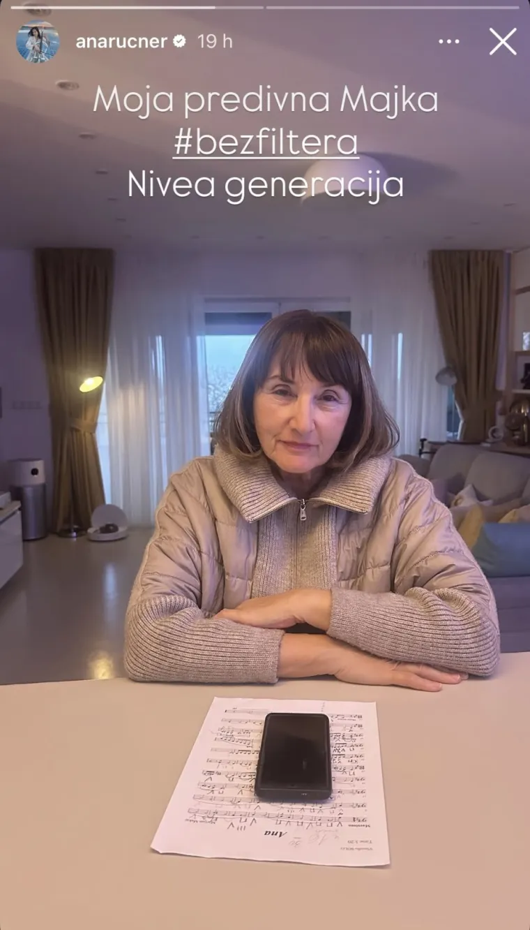 Čiji je talent i ljepotu naslijedila Ana Rucner? 'Ona je moj ponos, moja kraljica'